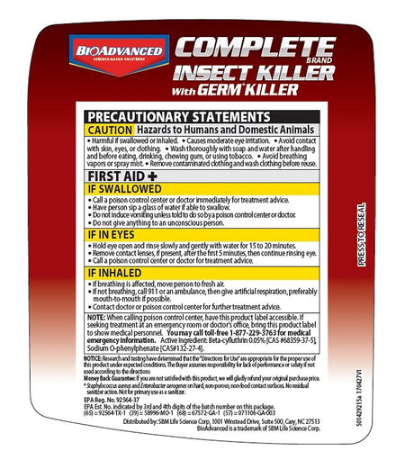 BioAdvanced 700050A Triple Action Ant Killer, Granular, Outdoor, 24 oz Bottle