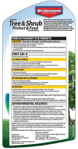BioAdvanced 701810A Concentrated Tree and Shrub Protect and Feed II, Liquid, Green, 32 oz Bottle