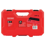 Craftsman 1/2 in. drive Metric and SAE 6 Point Deep Impact Socket Set 23 pc
