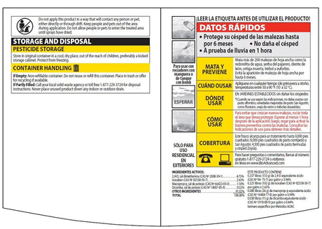 BioAdvanced 704050B Weed Control, Liquid, White, Spray Application, 24 oz