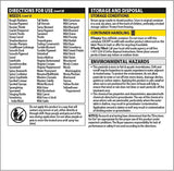 BioAdvanced 704130A Weed and Crabgrass Killer, Liquid, Black/Brown, 1 gal Bottle
