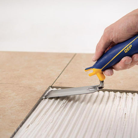 QEP 2 in. H X 2 in. W X 6 in. L Steel Margin Trowel 1 pk