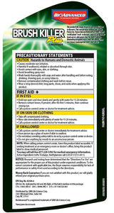 BioAdvanced 704640B Series Brush Killer, Compositions: Triclopyr, Triethylamine Salt, Ethanol, 32 oz Bottle, Liquid