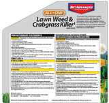 BioAdvanced 704138A Weed and Crabgrass Killer, Liquid, Black/Brown, 1.3 gal