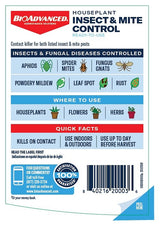 BioAdvanced 800100B RTU Houseplant Insect and Mite Control, Liquid, Spray Application, Indoor, 24 oz