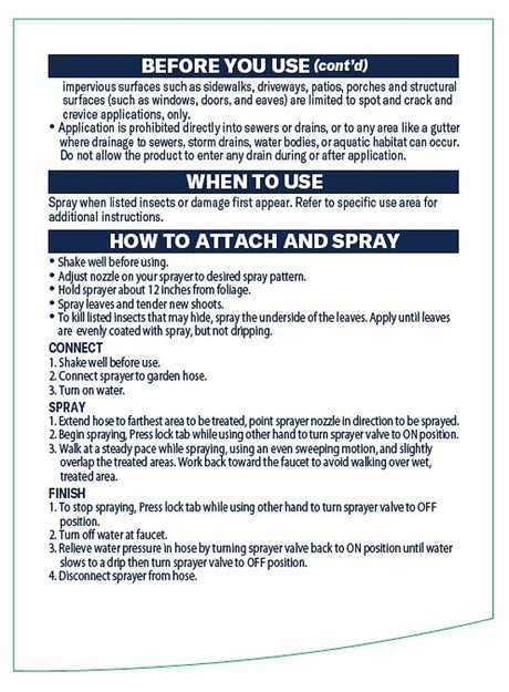 BioAdvanced 707522A Insect Killer, Liquid, Spray Application, 32 oz Bottle