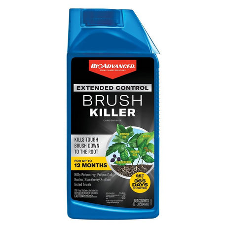 BioAdvanced 800600B Brush Killer, Concentrate, 32 oz Bottle