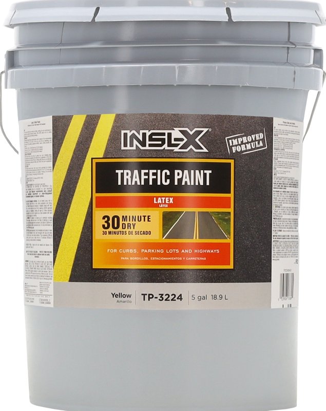 Insl-X TP3224099-05 Traffic Marking Paint, 30 min Drying, Yellow
