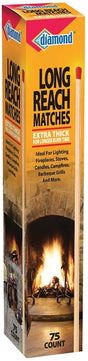 diamond Greenlight 4878911172 Long Reach Matches, 75-Stick, Pack of 12
