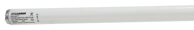 Sylvania 24755 Fluorescent Bulb, 40 W, T12 Lamp, Medium Lamp Base, 2200 Lumens, 5000 K Color Temp, Pack of 15