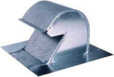 Master Flow GNV10 Gooseneck Vent, 10 in OAL, 10 in OAW, Steel, Mill, Galvanized