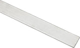 National Hardware 4200BC Series N247-064 Flat Bar, 1 in W, 48 in L, 1/8 in Thick, Aluminum, Mill
