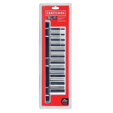 Craftsman 1/2 in. drive SAE 12 Point Deep Socket Set 11 pc
