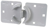 American Lock A800 Padlock Hasp, 1-1/16in(23cm), Hidden Shackle, Chrome