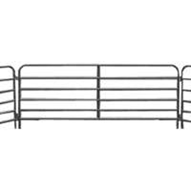 Behlen Country 44121167 Series Utility Corral Panel, 63 lb Weight, 16 ft L, 20 ga, Steel, Gray, Powder-Coated
