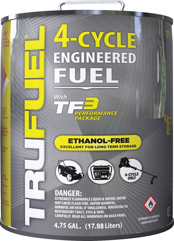 Trufuel 6527214 Fuel, Liquid, Hydrocarbon, Clear, 4.75 gal, Can