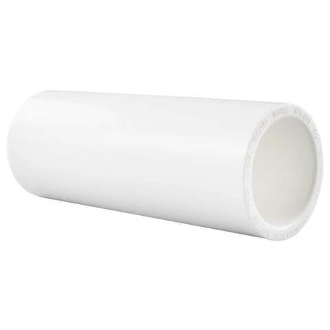 Charlotte Pipe Schedule 40 1/2 in. Socket X 1/2 in. D Socket PVC Coupling 1 pk