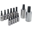 Craftsman 1/4 and 3/8 in. drive Torx Bit Socket Set 13 pc