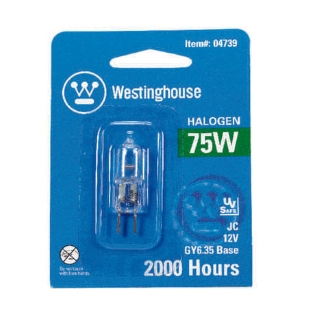 Westinghouse 75 W T4 Decorative Halogen Bulb 1,350 lm White 1 pk