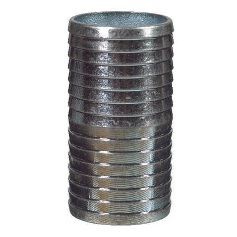 STZ Industries 2 in. Barb X 2 in. D Barb Galvanized Steel Coupling