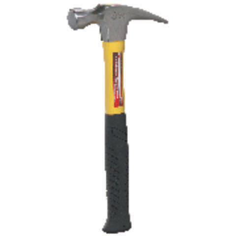 Ace 16 oz Smooth Face Rip Hammer Fiberglass Handle