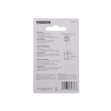 ProSource LR-052-PS Utility Hinge, Steel, Zinc, Removable Pin, 180 deg Range of Motion, Full Mortise Mounting