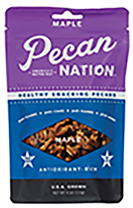 PECANS MAPLE 4OZ POUCH, Pack of 8