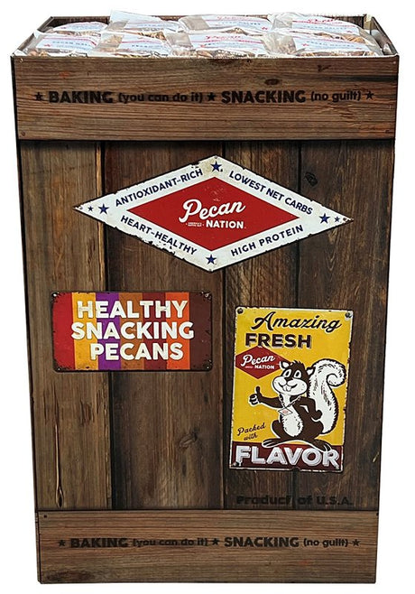 Pecan Nation PNHV12.40 Pecans Halves, 12 oz Bag, Pack of 40