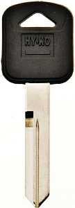 Hy-Ko 12005H75 Key Blank, Brass, Nickel, For: Ford Vehicle Locks, Black, Pack of 5