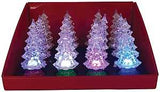Hometown Holidays 21323 Christmas Ornament Assortment, Christmas Tree, LED Bulb, Pack of 12