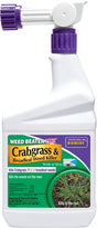 Weed Beater 066 Crabgrass and Broadleaf Weed Killer, Liquid, Black/Brown, 1 qt Bottle