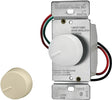Eaton Wiring Devices RI306P-VW-K2 Rotary Dimmer, 20 A, 120 V, 600 W, 3-Way, Ivory/White