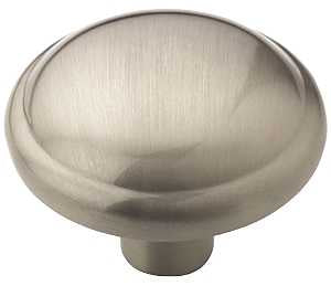 Amerock Allison Value Series BP53000G10 Cabinet Knob, 15/16 in Projection, Transitional, 1-1/4 in Dia, Zinc