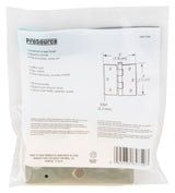 ProSource LR-705-PS Square Corner Door Hinge, Steel, Polished Brass, Loose Pin, 180 deg Range of Motion