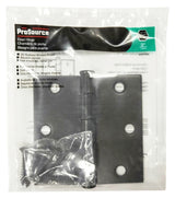 ProSource LR-706-PS Square Corner Door Hinge, Steel, Oil-Rubbed Bronze, Loose Pin, 180 deg Range of Motion
