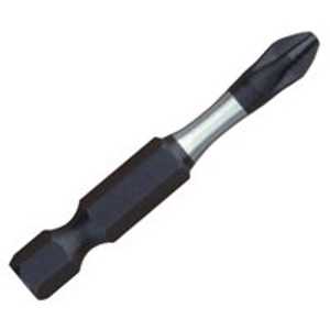 Milwaukee 48-32-4563 Power Bit, #3 Drive, Phillips Drive, 1/4 in Shank, Hex Shank, 3-1/2 in L, Steel