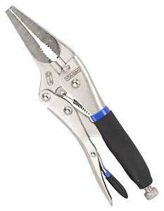 Vulcan JL-NP025 Locking Plier, 9 in OAL, 2-3/4 in Jaw Opening, Black Handle, Comfort-Grip Handle, 1-1/4 in W Jaw