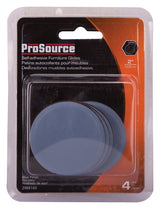 ProSource FE-50102-PS Furniture Glide, PTFE, Blue, Blue, 2 x 2 x 7/32 in Dimensions