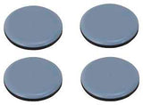 ProSource FE-50102-PS Furniture Glide, PTFE, Blue, Blue, 2 x 2 x 7/32 in Dimensions