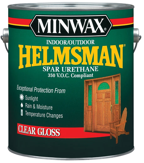 Minwax Helmsman 132150000 Spar Urethane Paint, Gloss, Liquid, 1 gal, Pail, Pack of 2