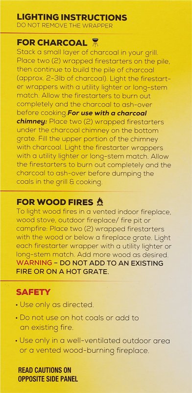 Duraflame FIRESTART 1845 Fire Starter Cube
