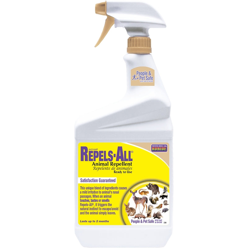 Bonide Repels All 238 Animal Repellent Bottle, Ready-to-Use