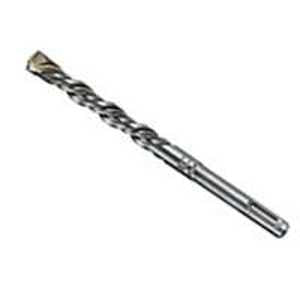 Bosch Bulldog HC2040 Hammer Drill Bit, 1/4 in Dia, 4 in OAL, Optimized Flute, 4-Flute, 25/64 in Dia Shank