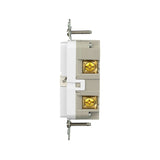Eaton TRGF20W Tamper-Resistant Self-Test GFCI Receptacle, 125 V, 20 A, NEMA: NEMA 5-20R, Back, Side Wiring, White