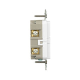 Eaton TRGF20W Tamper-Resistant Self-Test GFCI Receptacle, 125 V, 20 A, NEMA: NEMA 5-20R, Back, Side Wiring, White