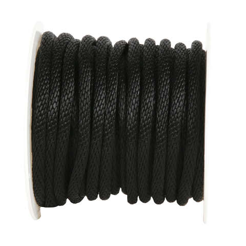 Koch 5/8 in. D X 140 ft. L Black Solid Braided Polypropylene Derby Rope