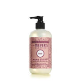 Mrs. Meyer's Clean Day Rose Scent Liquid Hand Soap 12.5 oz, Pack of 6