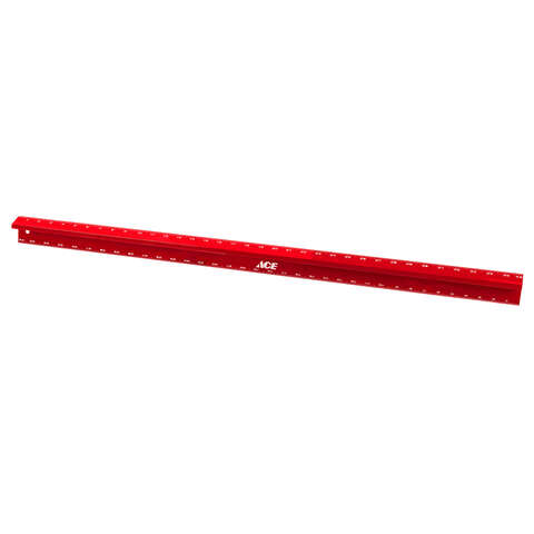 Ace 36 in. L Aluminum Straight Edge SAE