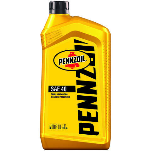 Pennzoil SAE 40 4-Cycle Conventional Motor Oil 1 qt 1 pk, Pack of 6