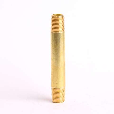 ATC 1/8 in. MPT X 1/8 in. D MPT Red Brass Nipple 2-1/2 in. L, Pack of 5